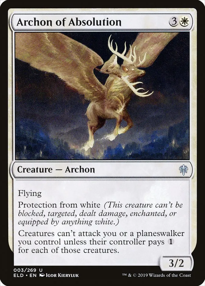 Archon of Absolution Front Face