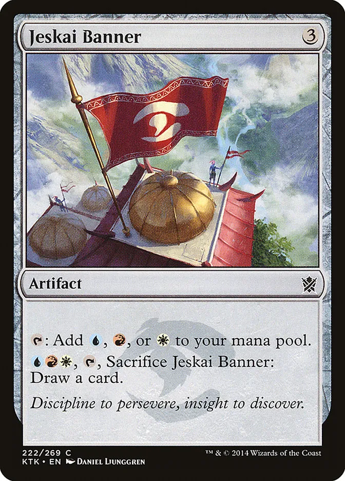 Jeskai Banner Front Face