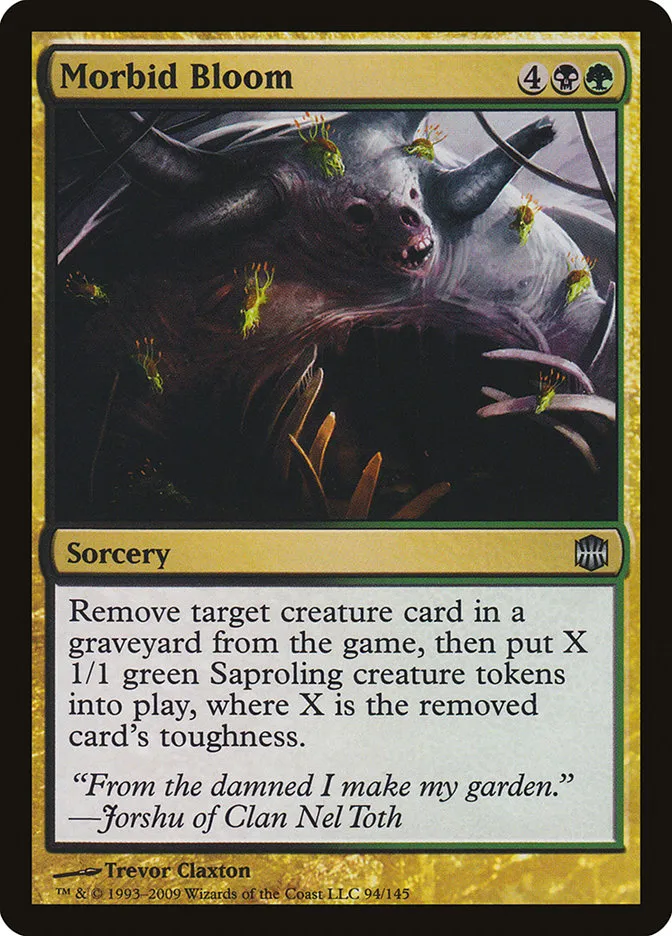 Morbid Bloom Front Face