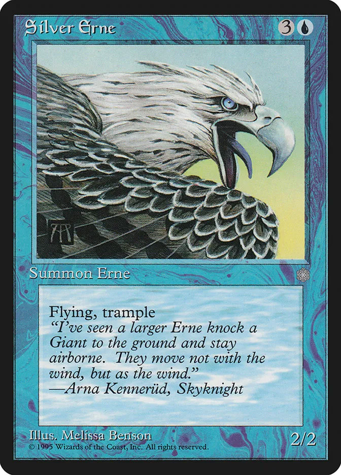 Silver Erne Front Face