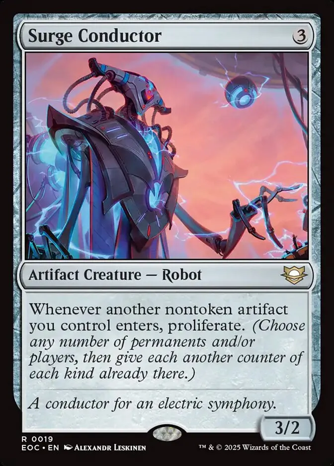 Surge Conductor Front Face