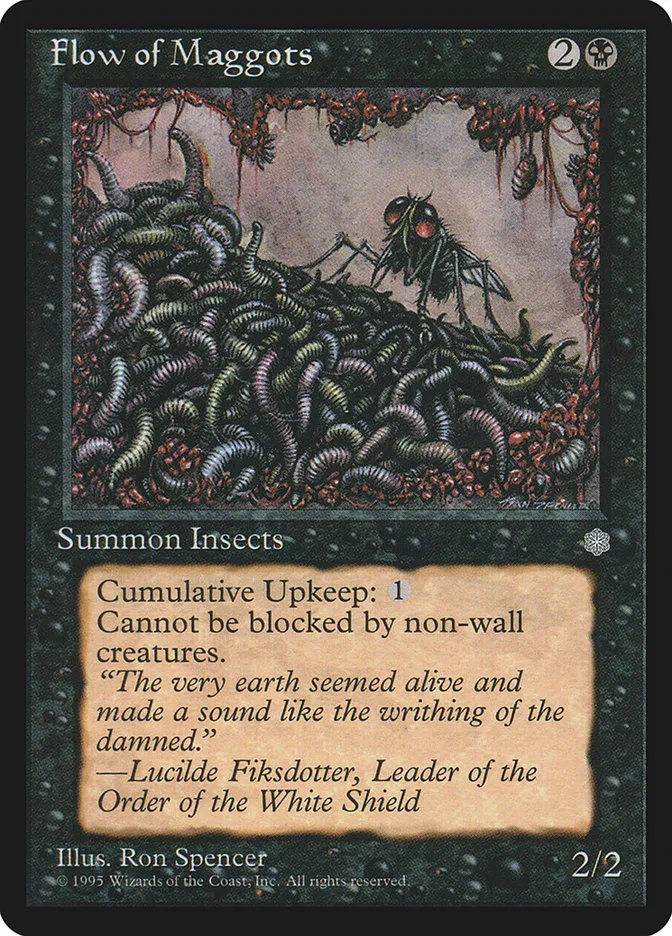 Flow of Maggots Front Face