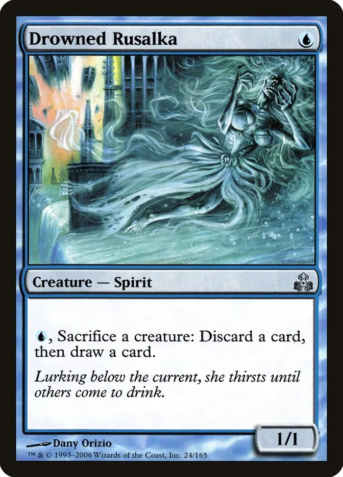 Drowned Rusalka Front Face