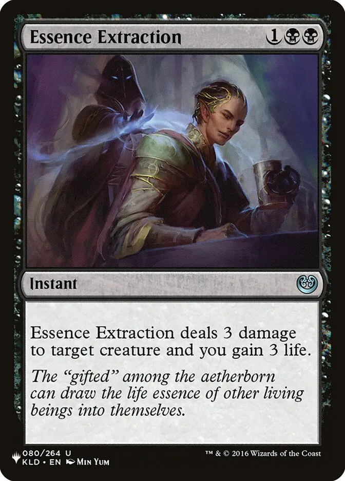 Essence Extraction Front Face