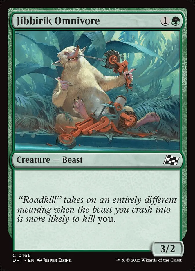 Jibbirik Omnivore Front Face