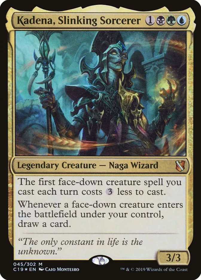 Kadena, Slinking Sorcerer Front Face