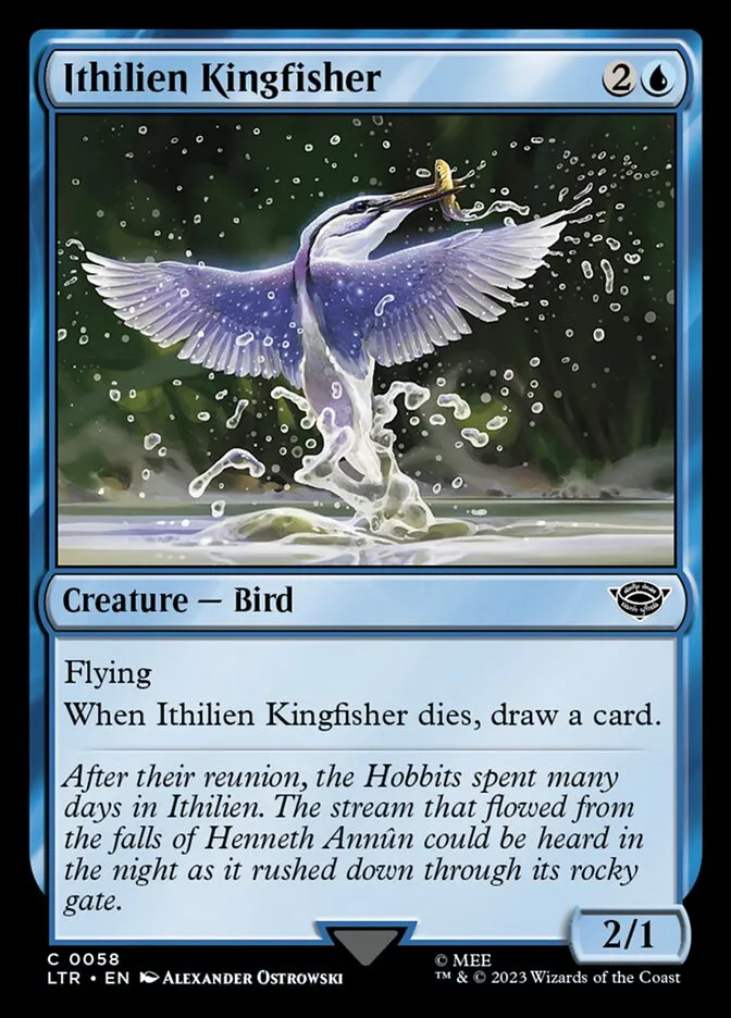 Ithilien Kingfisher Front Face