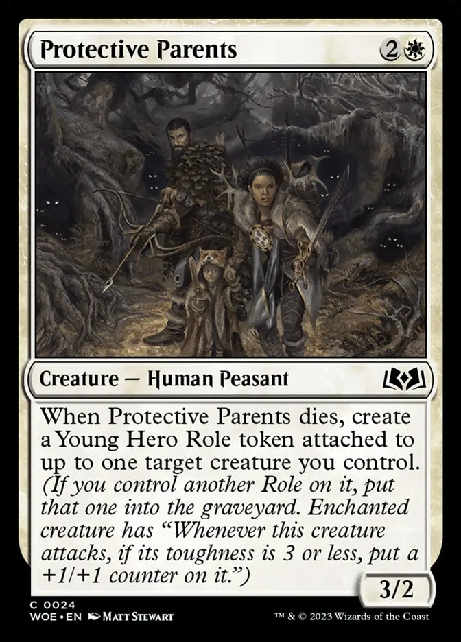 Protective Parents Front Face