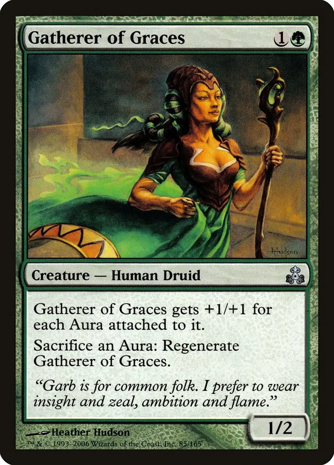 Gatherer of Graces Front Face