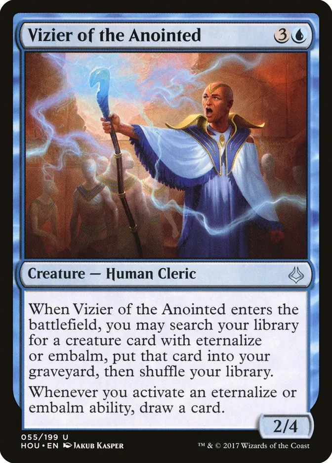 Vizier of the Anointed Front Face