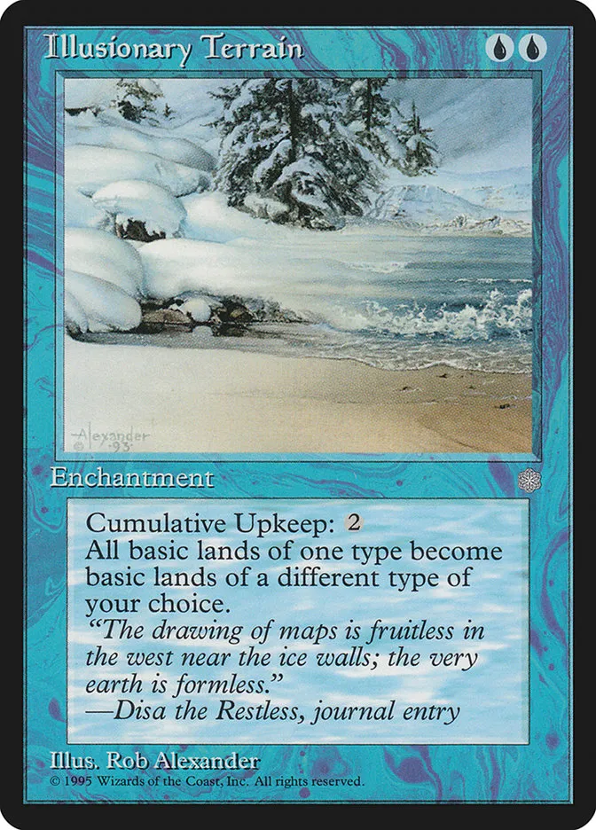 Illusionary Terrain Front Face