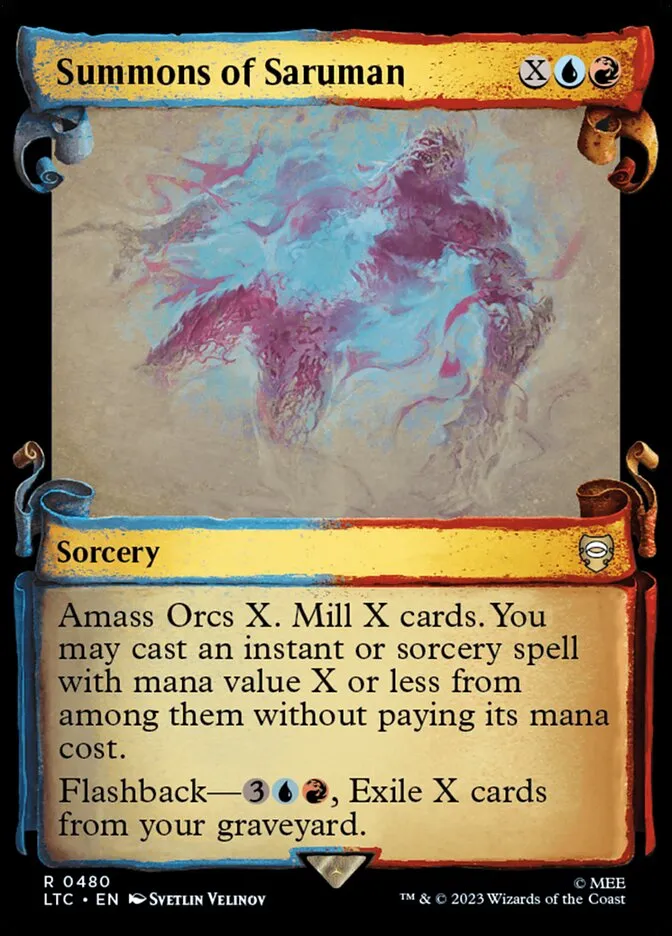 Summons of Saruman Front Face