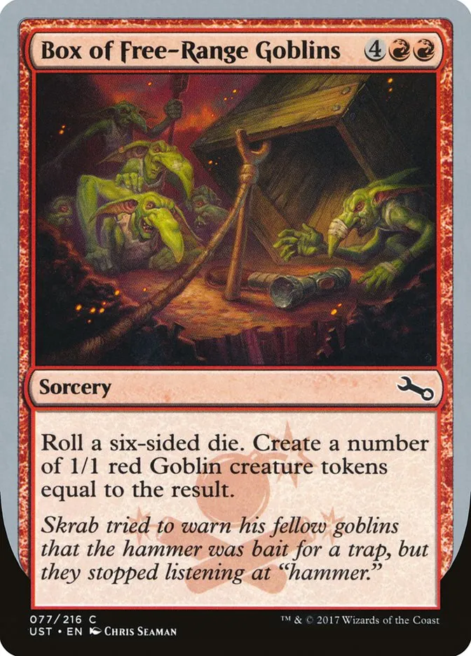 Box of Free-Range Goblins Front Face