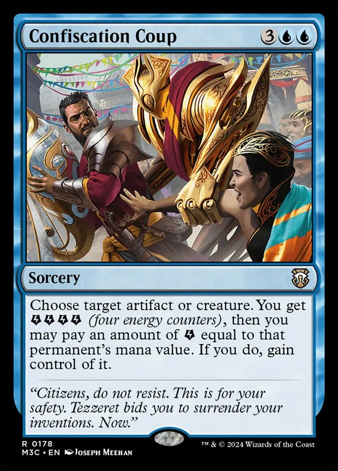 Confiscation Coup Front Face