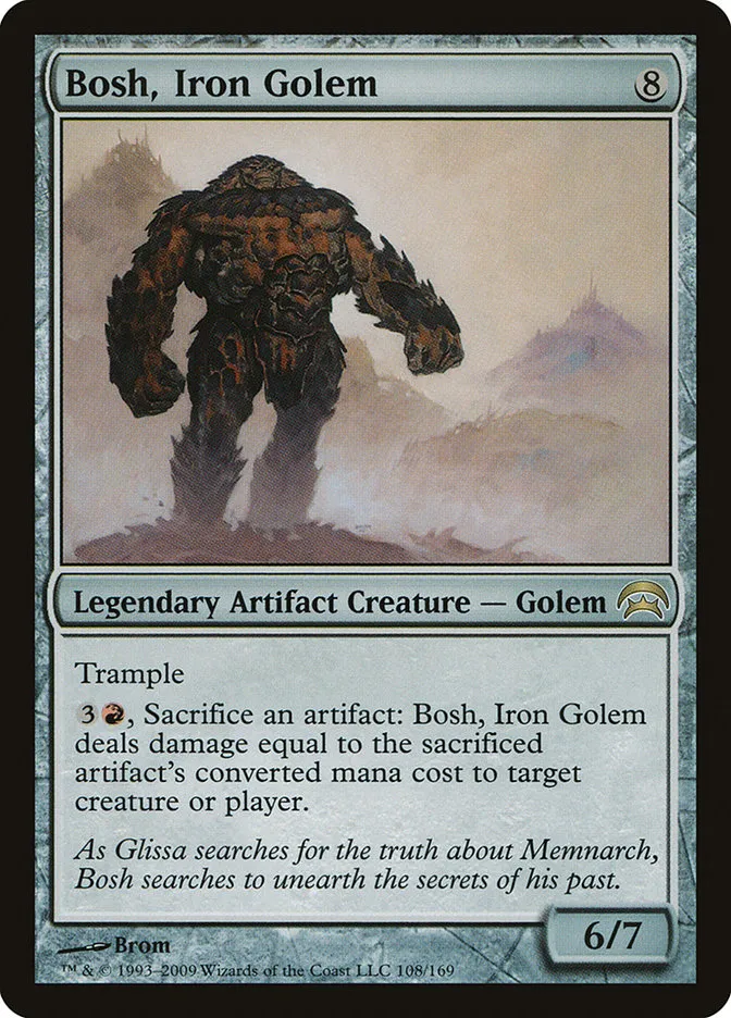 Bosh, Iron Golem Front Face