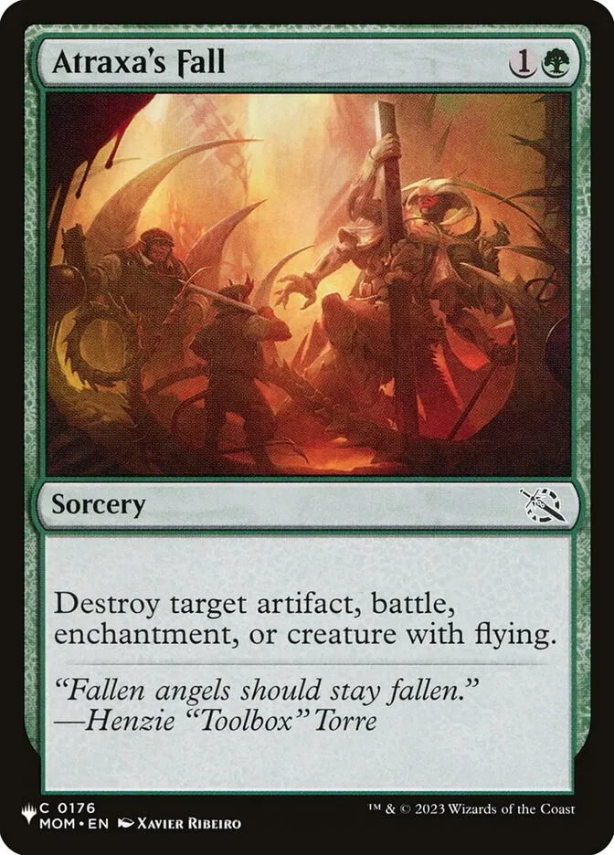 Atraxa's Fall Front Face