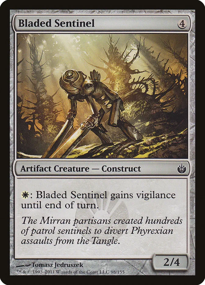 Bladed Sentinel Front Face