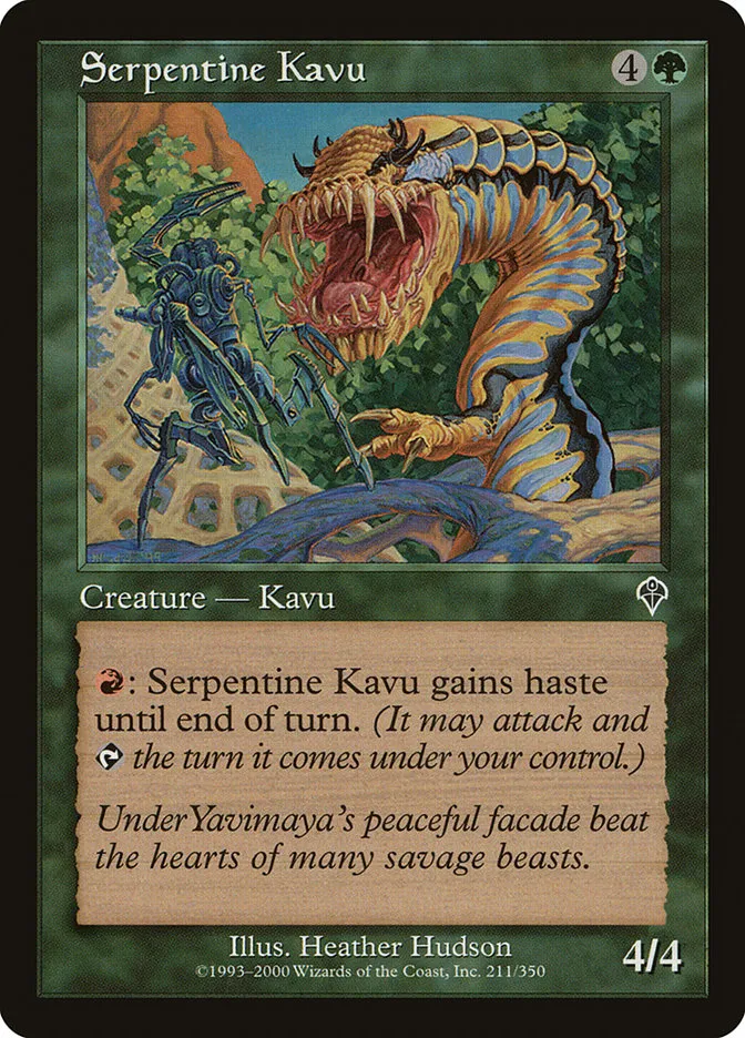 Serpentine Kavu Front Face