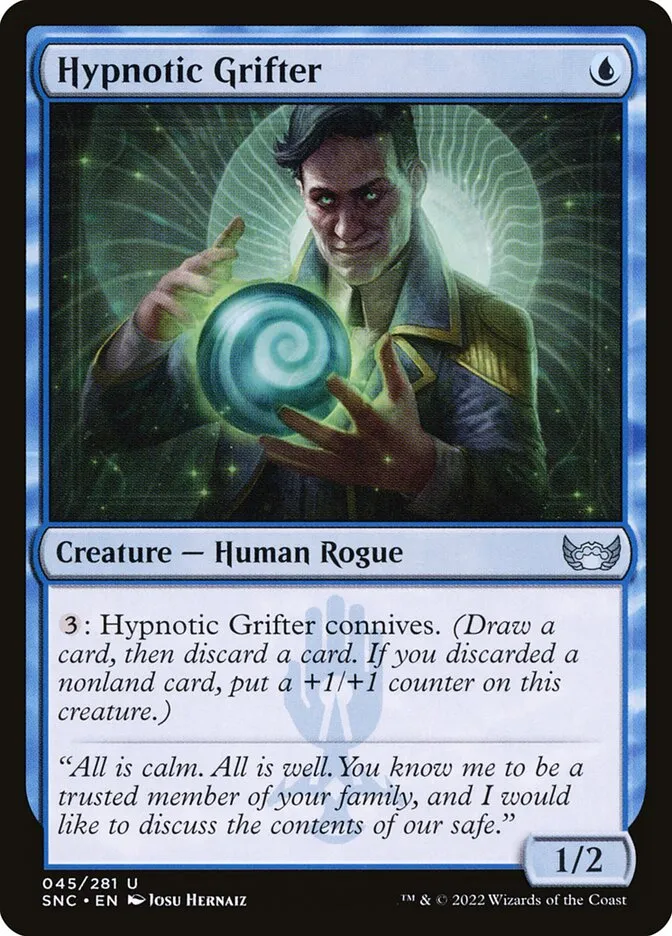 Hypnotic Grifter Front Face