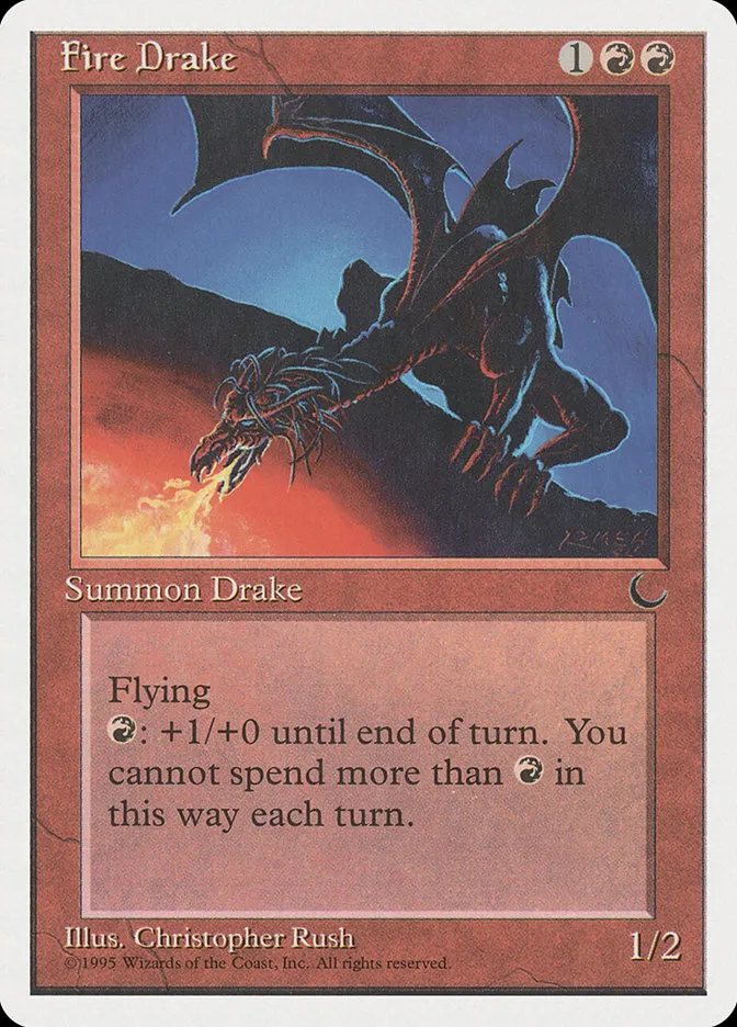 Fire Drake Front Face