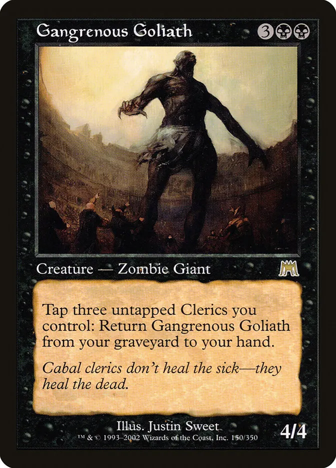 Gangrenous Goliath Front Face