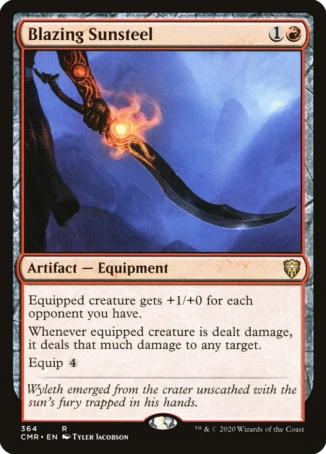 Blazing Sunsteel Front Face