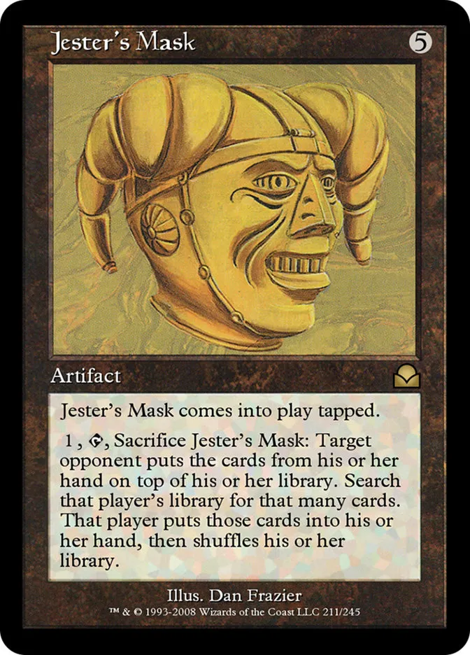 Jester's Mask Front Face