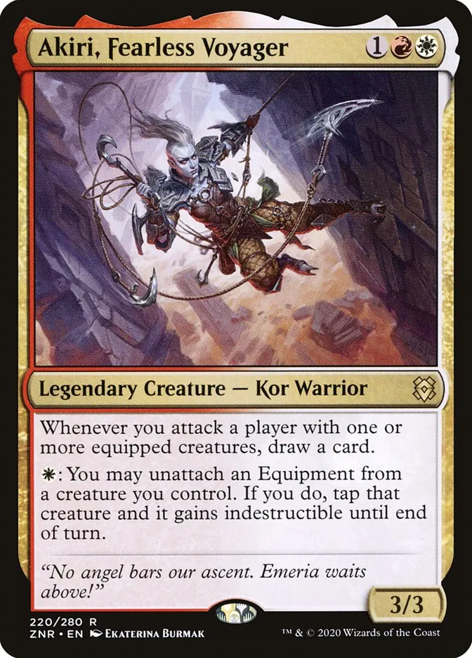 Akiri, Fearless Voyager Front Face