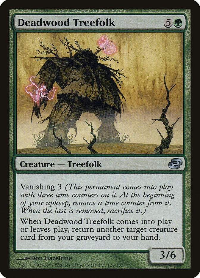 Deadwood Treefolk Front Face