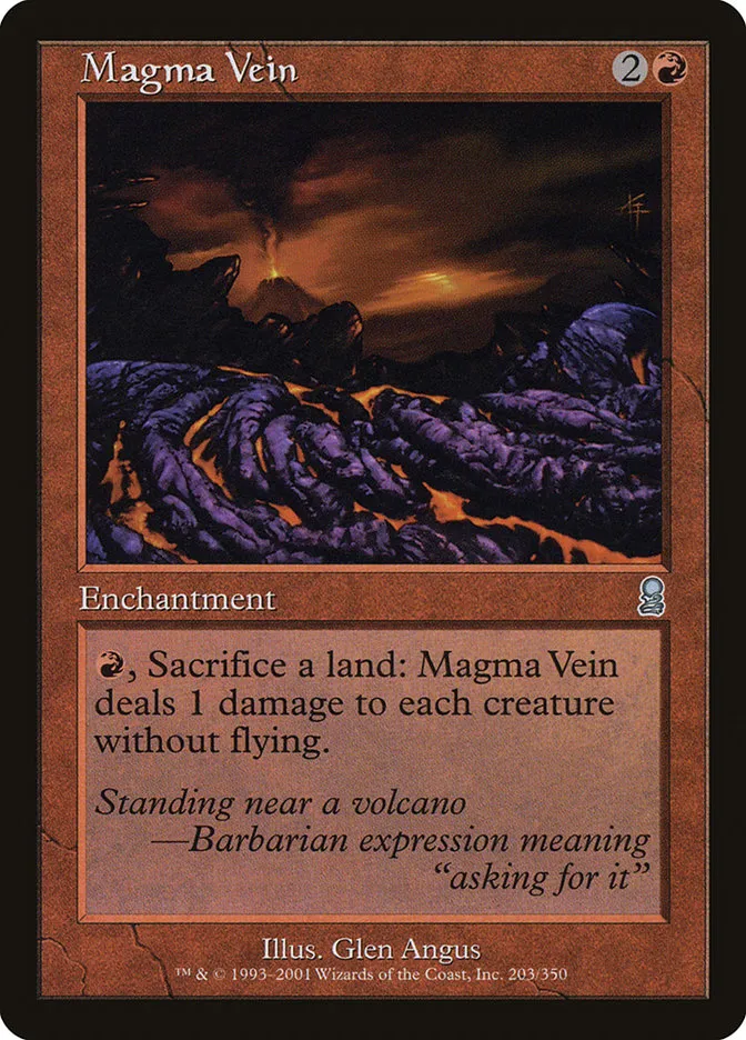 Magma Vein Front Face