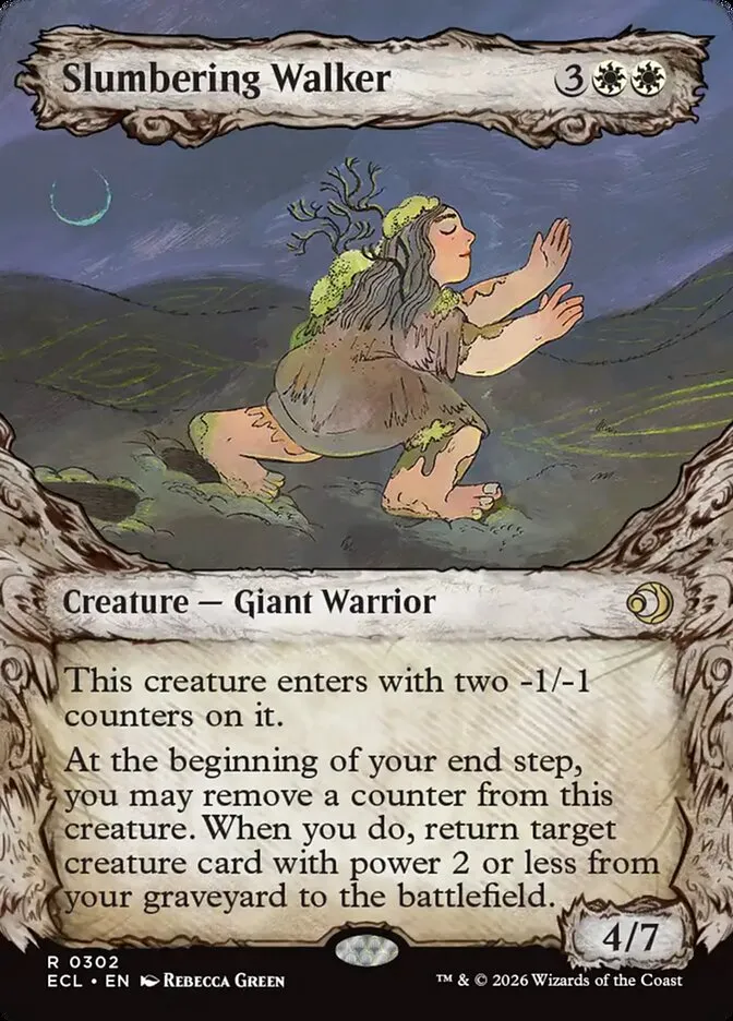 Slumbering Walker Front Face