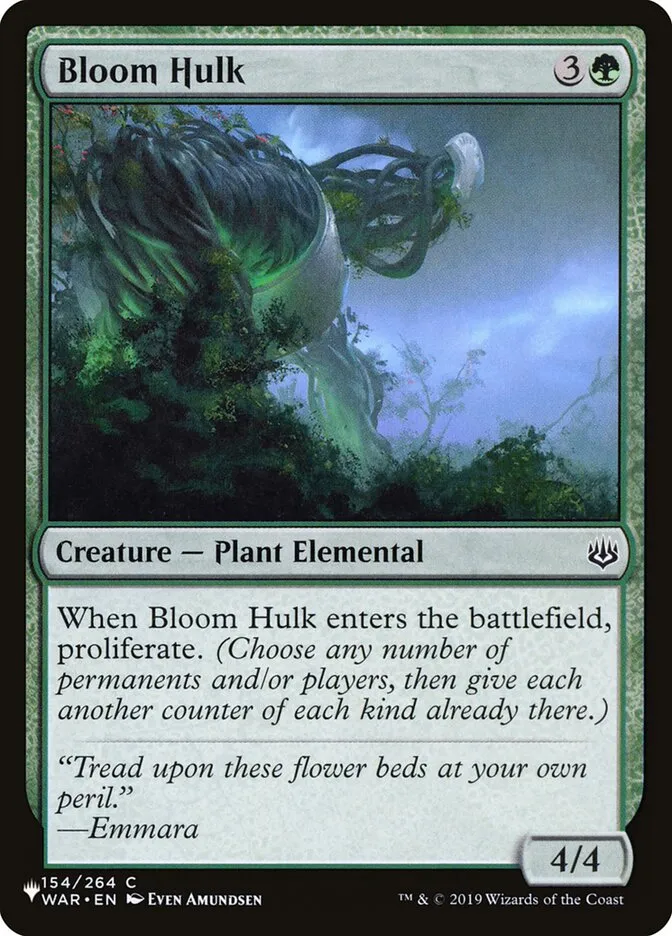 Bloom Hulk Front Face