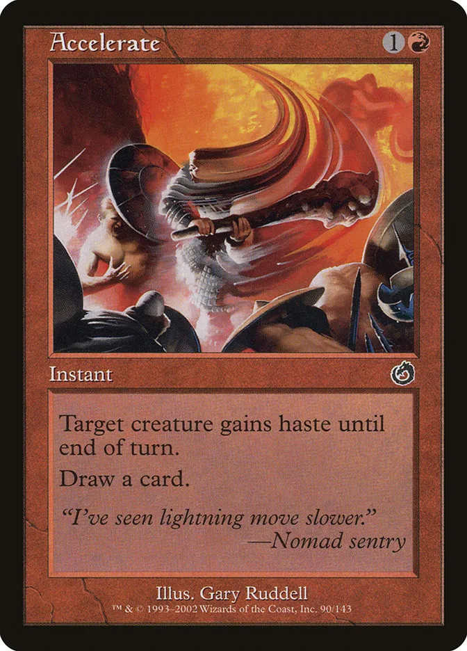 Accelerate Front Face