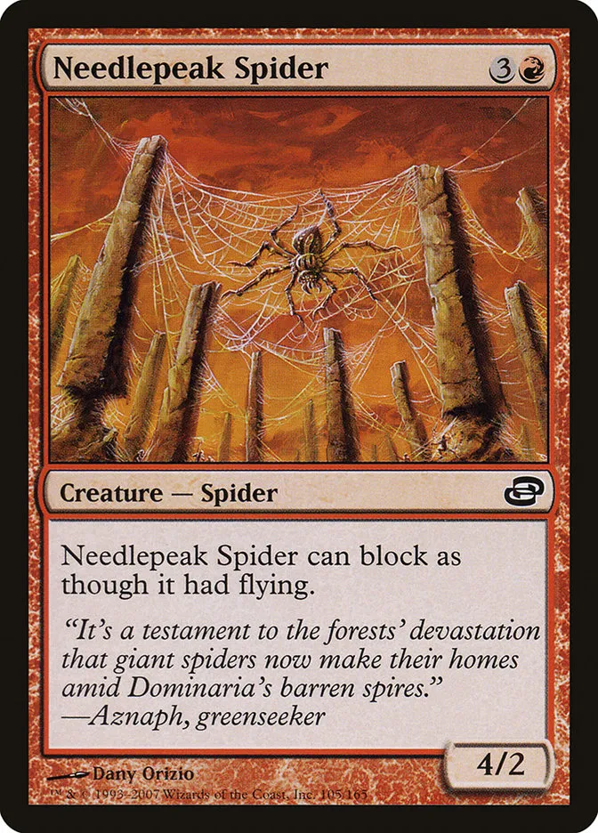 Needlepeak Spider Front Face