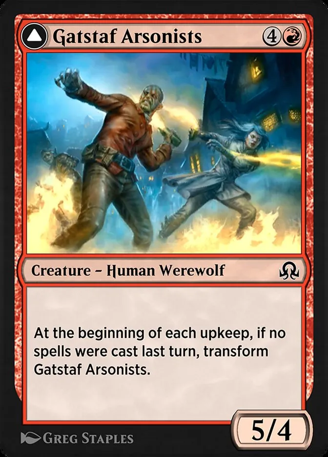 Gatstaf Arsonists // Gatstaf Ravagers Front Face