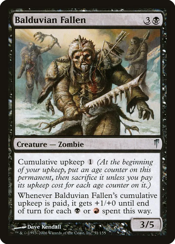 Balduvian Fallen Front Face