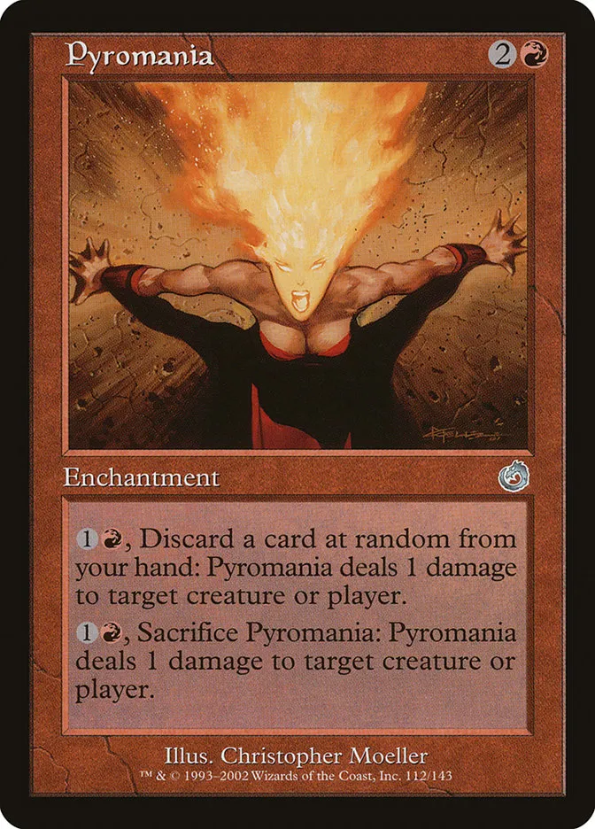 Pyromania Front Face