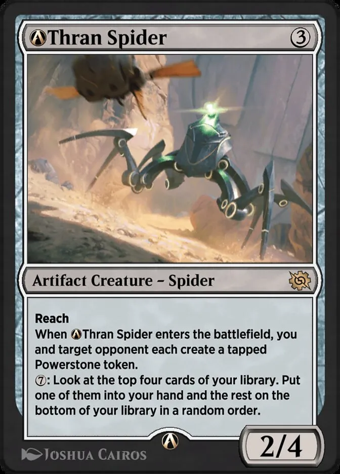 A-Thran Spider Front Face