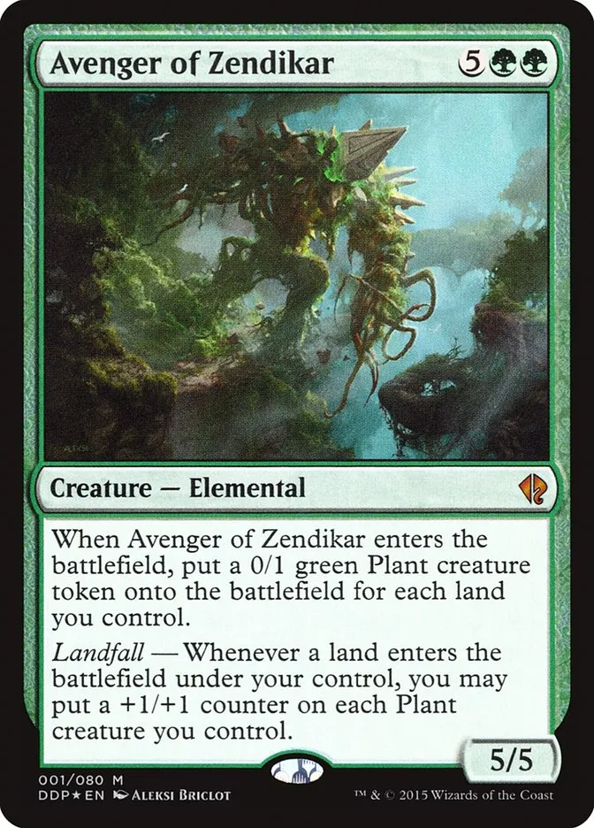 Avenger of Zendikar Front Face