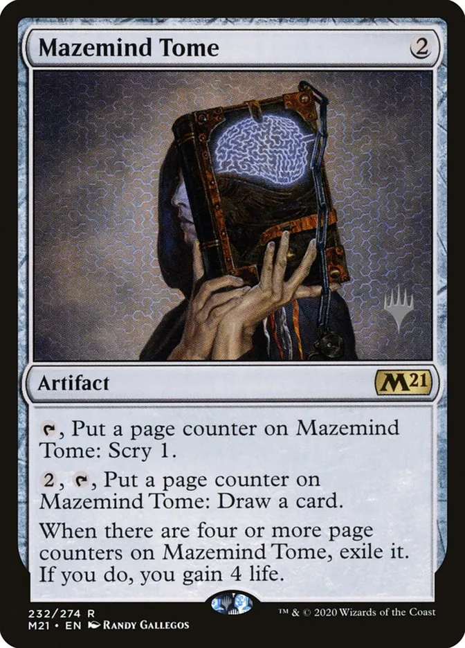 Mazemind Tome Front Face
