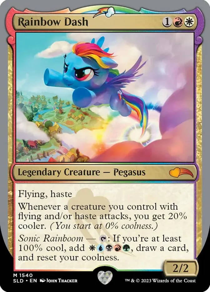 Rainbow Dash Front Face