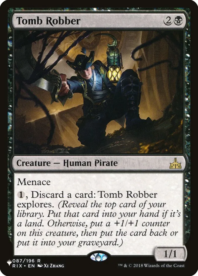 Tomb Robber Front Face