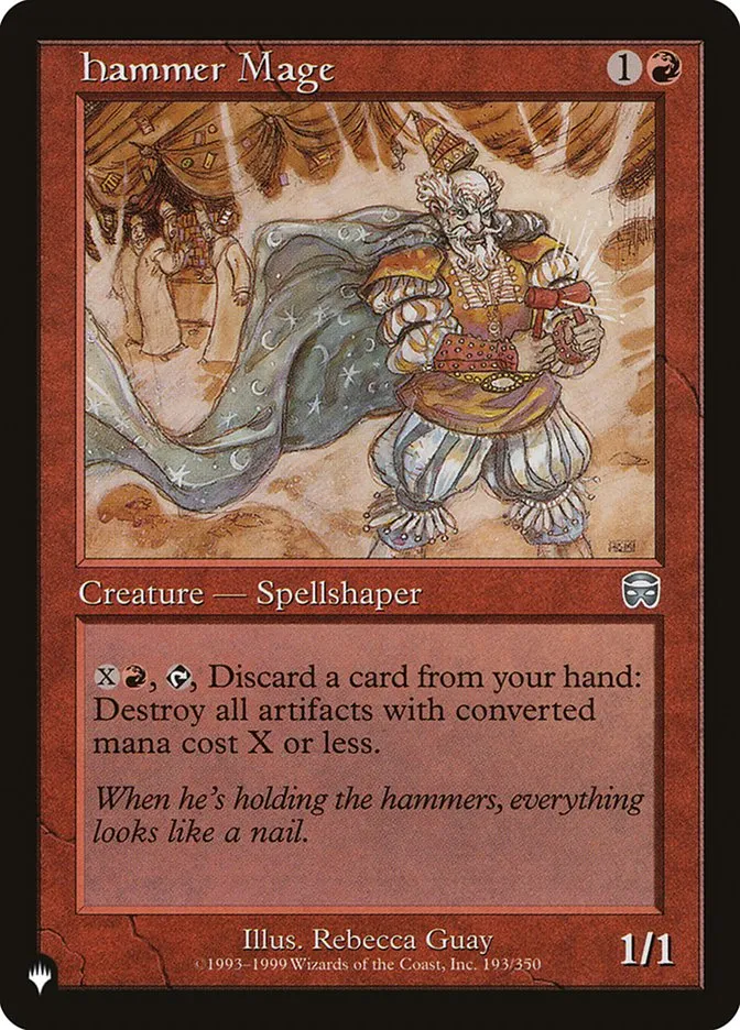 Hammer Mage Front Face