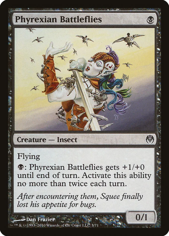 Phyrexian Battleflies Front Face