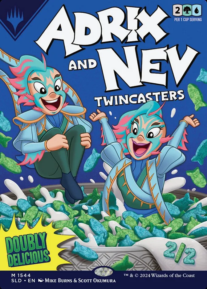 Adrix and Nev, Twincasters // Adrix and Nev, Twincasters Front Face