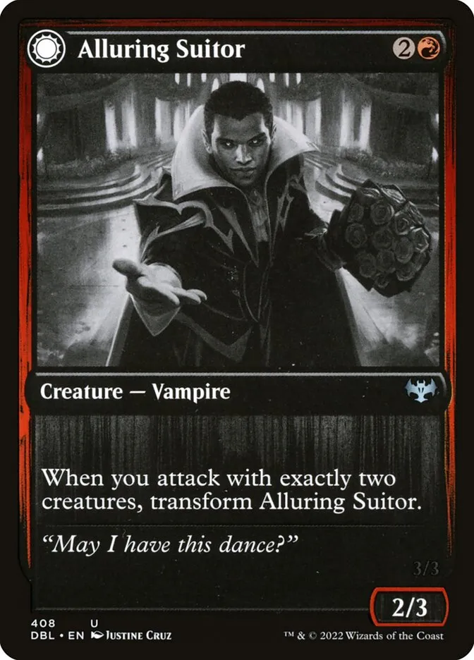 Alluring Suitor // Deadly Dancer Front Face