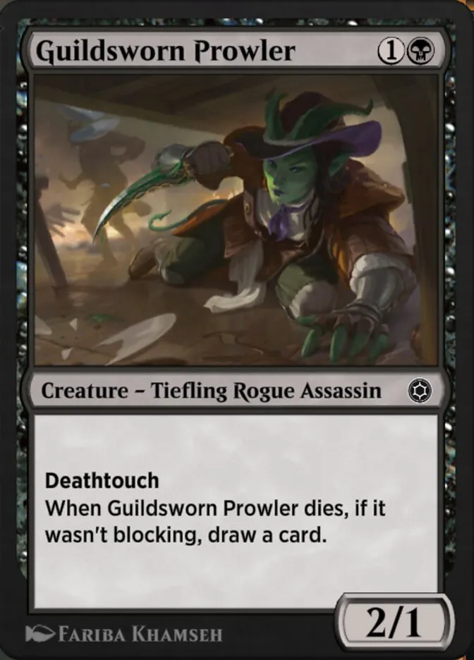 Guildsworn Prowler Front Face