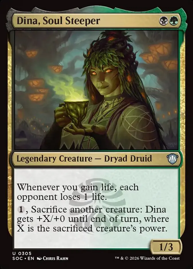 Dina, Soul Steeper Front Face