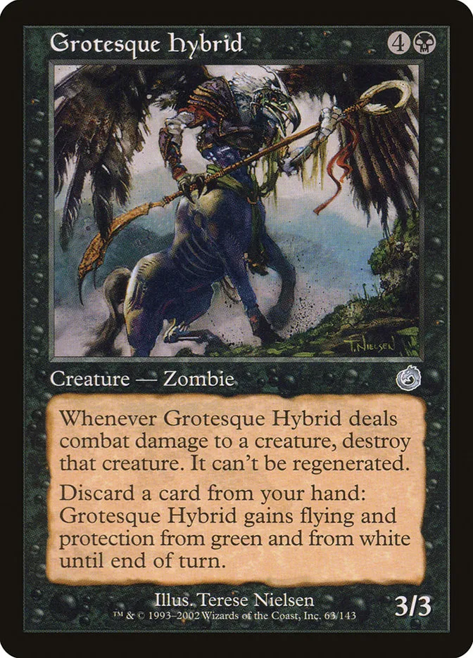 Grotesque Hybrid Front Face