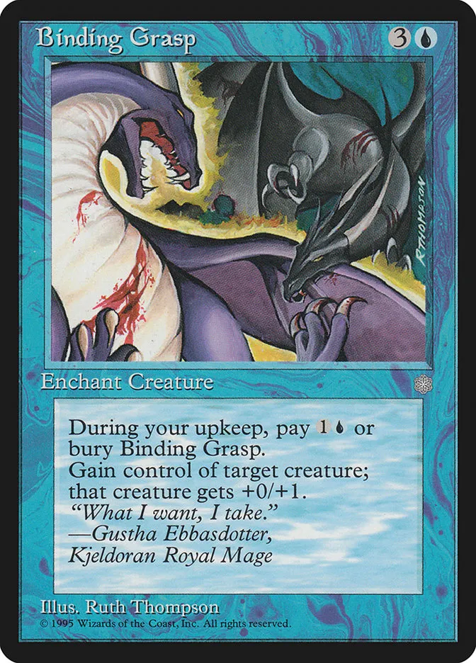 Binding Grasp Front Face
